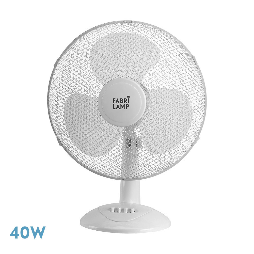 VENTILADOR SOBREMESA CAPE GRAN.BLAN. 40W