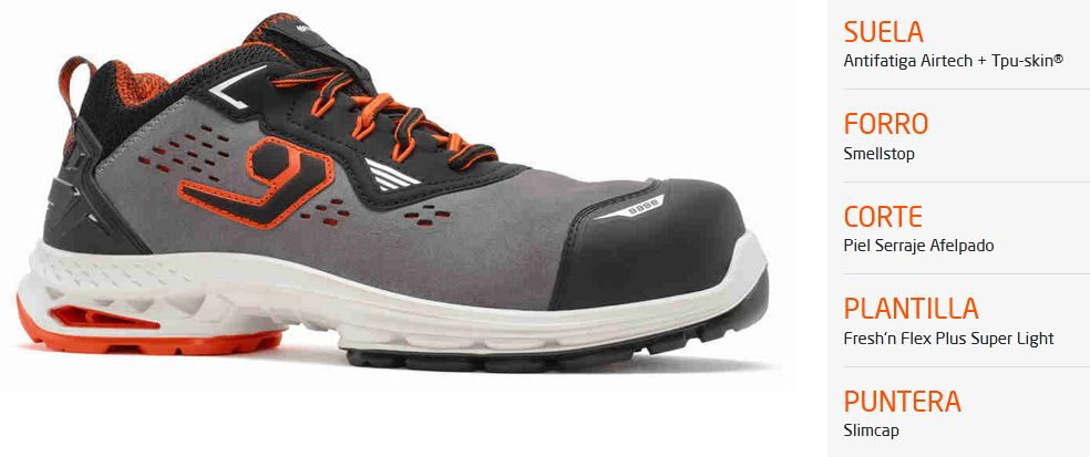 ZAPATO MADRID B1711C S1PS ESD LG   T-45